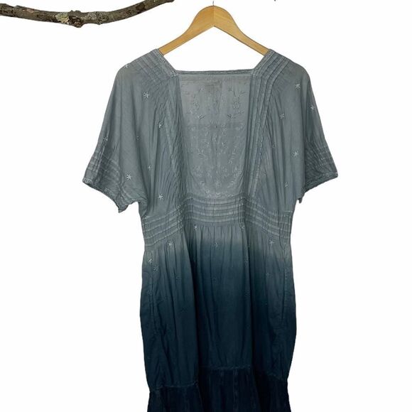 𝅺ANTHROPOLOGIE Holding Horses Ocean Ombre Dress - Picture 8 of 16